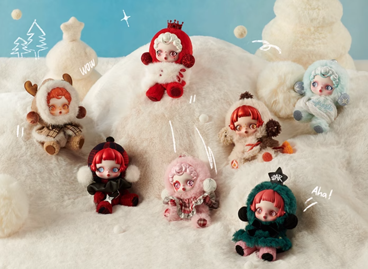 SKULLPANDA WINTER MOVEMENT SERIES PLUSH TOY GIFT