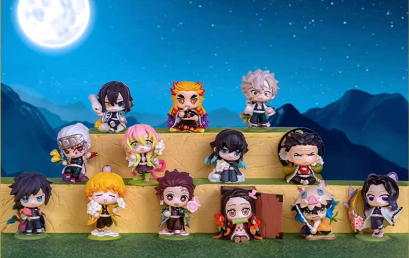 Demon Slayer 鬼滅の刃 Kimetsu no Yaiba Birth Flower Series