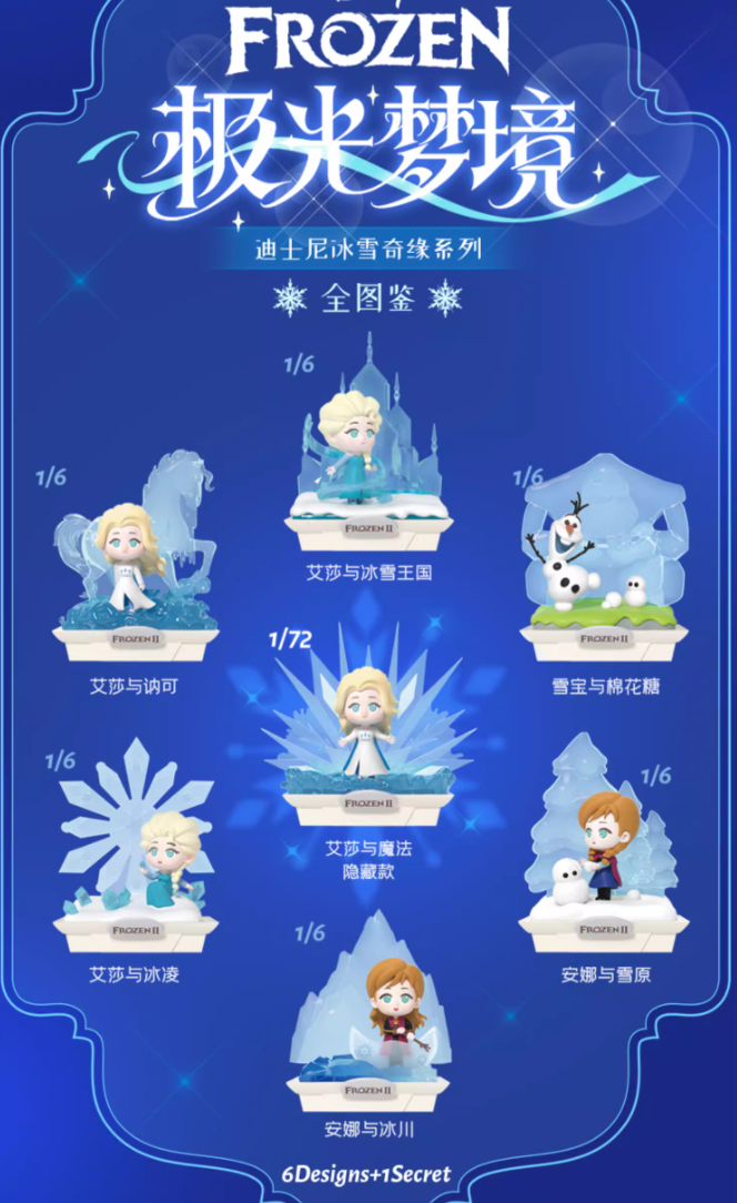 Frozen Series Aurora Dreams Blind Box